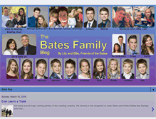 Tablet Screenshot of batesfamilyblog.com